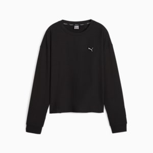 UNWIND STUDIO Women's Pullover, PUMA Black, extralarge