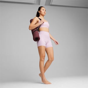 4KEEPS STUDIO ULTRABARE Women's Strappy Training Bra, Grape Mist, extralarge-IND