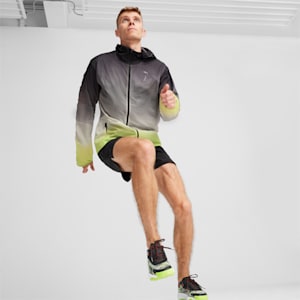 SEASONS Ultra Trail Men's Jacket, Lime Pow-fade print, extralarge-IND