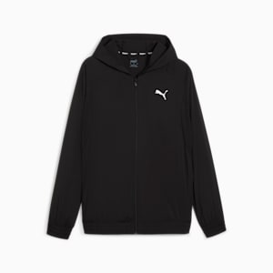 PUMA FIT Woven Full-zip Men's Jacket, PUMA Black, extralarge