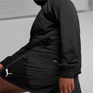 PUMA Fit Woven Men's Quarter Zip Sweater, PUMA Black, extralarge