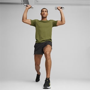 PUMA FIT TriBlend Men's Training T-shirt, Olive Green, extralarge-IND
