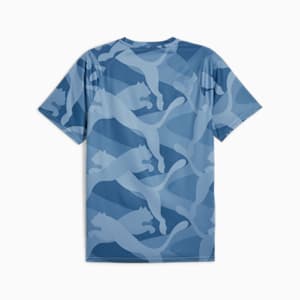 T-shirt Ultrabreathe PUMA FIT Homme, Zen Blue-Q2 print, extralarge
