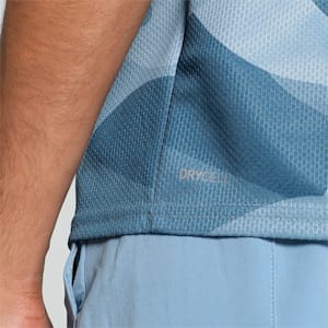 PUMA Fit Ultrabreathe Men's Training T-shirt, Zen Blue-Q2 print, extralarge-IND