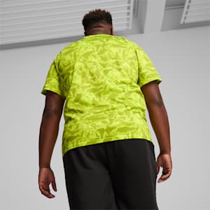 T-shirt Ultrabreathe PUMA FIT Homme, Lime Pow-Q1 print, extralarge