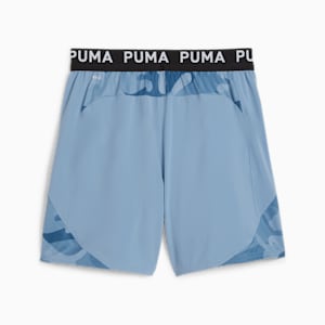 Shorts con pierna de 17cm para hombre PUMA FIT, Zen Blue-Q2 print, extralarge