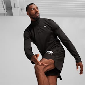 FIT Polyspan Quarter-Zip Men's Training Pullover, PUMA Black, extralarge-IND