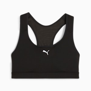 Women's Running 4KEEPS BRA, PUMA Black, extralarge