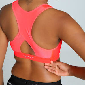 4KEEPS Women's Running Bra, Glowing Red, extralarge-IND
