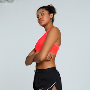 4KEEPS Women's Running Bra, Glowing Red, extralarge-IND