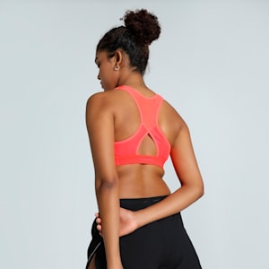 4KEEPS Women's Running Bra, Glowing Red, extralarge-IND