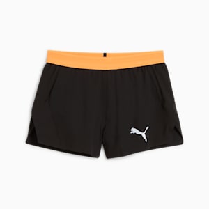 Shorts de running Mujer RUN ULTRAWEAVE VELOCITY, PUMA Black-Sun Stream, extralarge