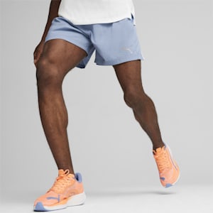 Shorts con pierna de 12cm para hombre RUN FAVORITE VELOCITY, Zen Blue, extralarge