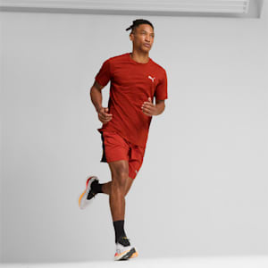 Shorts de running con pierna de 17cm para hombre RUN FAV VELOCITY, Mars Red-PUMA Black, extralarge