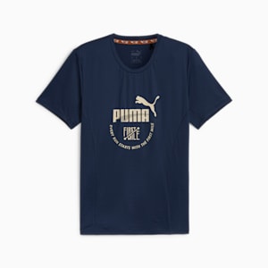 PUMA x FIRST MILE Men's Running T-shirt, Club Navy, extralarge-IND