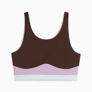 PUMA x lemlem Women's Crop Tank, Dark Chocolate, extralarge