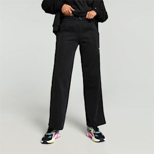 PUMA Fit Women's Double Knit Training Joggers, Puma Black, extralarge-IND
