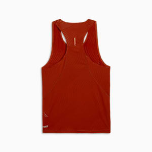 Playera de running sin mangas para hombre RUN ULTRASPUN, Mars Red-AOP, extralarge