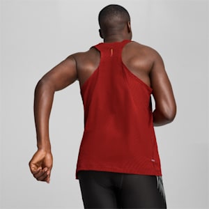 Playera de running sin mangas para hombre RUN ULTRASPUN, Mars Red-AOP, extralarge