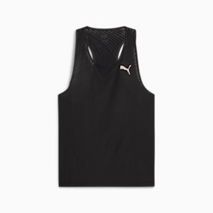 Playera de running sin mangas para hombre RUN ULTRASPUN, PUMA Black-AOP, extralarge