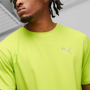 RUN FAVORITE Men's Tee, Lime Pow, extralarge