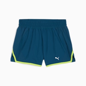 Shorts de running con pierna de 10cm para mujer Run Velocity ULTRAWEAVE, Ocean Tropic, extralarge