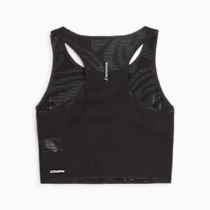 Crop Top de Running Mujer RUN ULTRASPUN, PUMA Black, extralarge