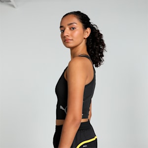 RUN ULTRASPUN Women's Running Crop Top, PUMA Black, extralarge-IND