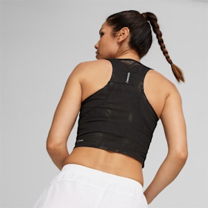 Crop Top de Running Mujer RUN ULTRASPUN, PUMA Black, extralarge