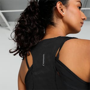 RUN ULTRASPUN Women's Running Crop Top, PUMA Black, extralarge-IND