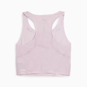 RUN ULTRASPUN Women's Running Crop Top, Grape Mist, extralarge-IND