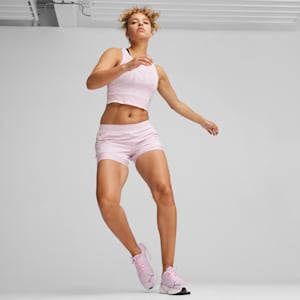 RUN ULTRASPUN Women's Running Crop Top, Grape Mist, extralarge-IND