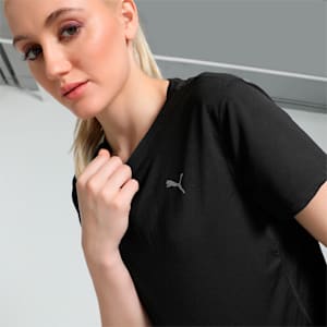 RUN FAVORITE Women's Running T-shirt, PUMA Black, extralarge-IND