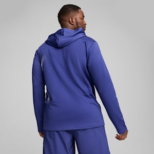 Chandail à capuchon d'entraînement Train All Day Men's Big Cat Homme, Lapis Lazuli, extralarge