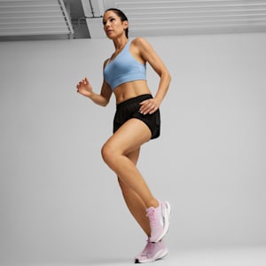 RUN PWRbreathe Women's High Support Sports Bra, Zen Blue, extralarge
