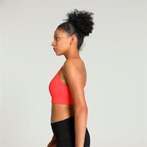 PWRbreathe Women's Running Bra, Active Red, extralarge-IND