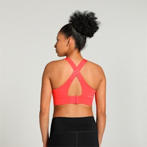 PWRbreathe Women's Running Bra, Active Red, extralarge-IND