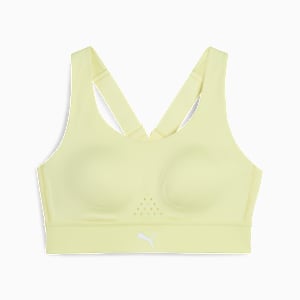 PWRbreathe Women's Running Bra, Gold Moon, extralarge-IND