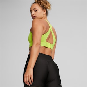 PWRbreathe RUN High Support Bra, Lime Pow, extralarge