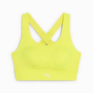 PWRbreathe Women's Running Bra, Lemon Sherbert, extralarge-IND