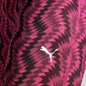 Train Fave Women's High Waisted 7/8 Training Tights, Garnet Rose-Zig Zag Print, extralarge-IND