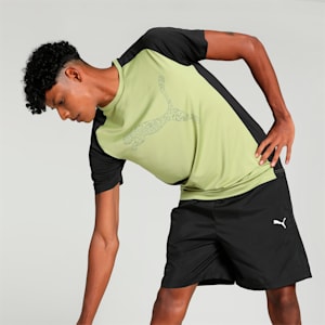 PUMA x one8 Men's Active Training Slim Fit T-shirt, Kiwi Green-PUMA Black, extralarge-IND