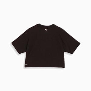 ウィメンズ トレーニング トレイン エッジ クロップド 半袖 Tシャツ, PUMA Black, extralarge-JPN