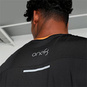 PUMA x one8 Men's Slim Fit Training Singlet, Ginger Tea-PUMA Black, extralarge-IND