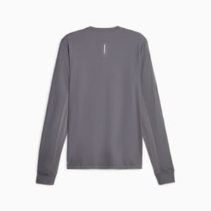 RUN FAVORITE Long Sleeve Men's T-shirt, Cool Dark Gray, extralarge-IND