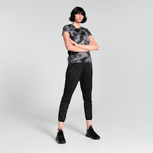 RUN FAVORITE Printed Women's Tee, PUMA Black, extralarge-IND