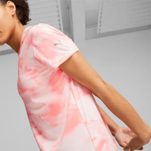 RUN FAVORITE Printed Women's Tee, Koral Ice, extralarge-IND