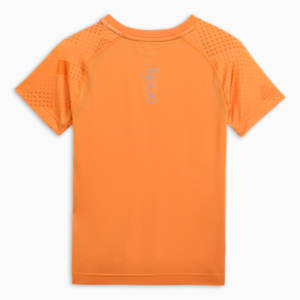 PUMA x one8 Boy's Printed Training T-shirt, Ginger Tea-PUMA Black, extralarge-IND