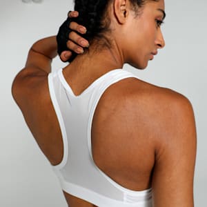 4 KEEPS Women's Training Bra, PUMA White-Black PUMA, extralarge-IND