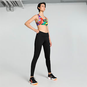 4KEEPS Women's Training Bra, Pop Red-multi color AOP, extralarge-IND